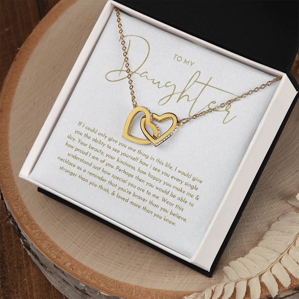 To My Daughter Necklace, Daughter Gift