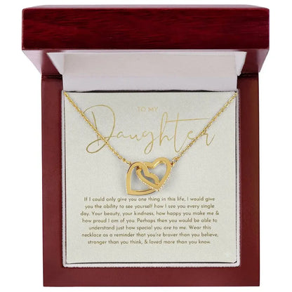 To My Daughter Necklace, Daughter Gift ShineOn Fulfillment