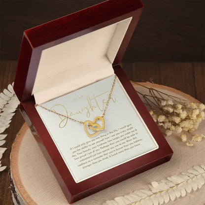 To My Daughter Necklace, Daughter Gift ShineOn Fulfillment